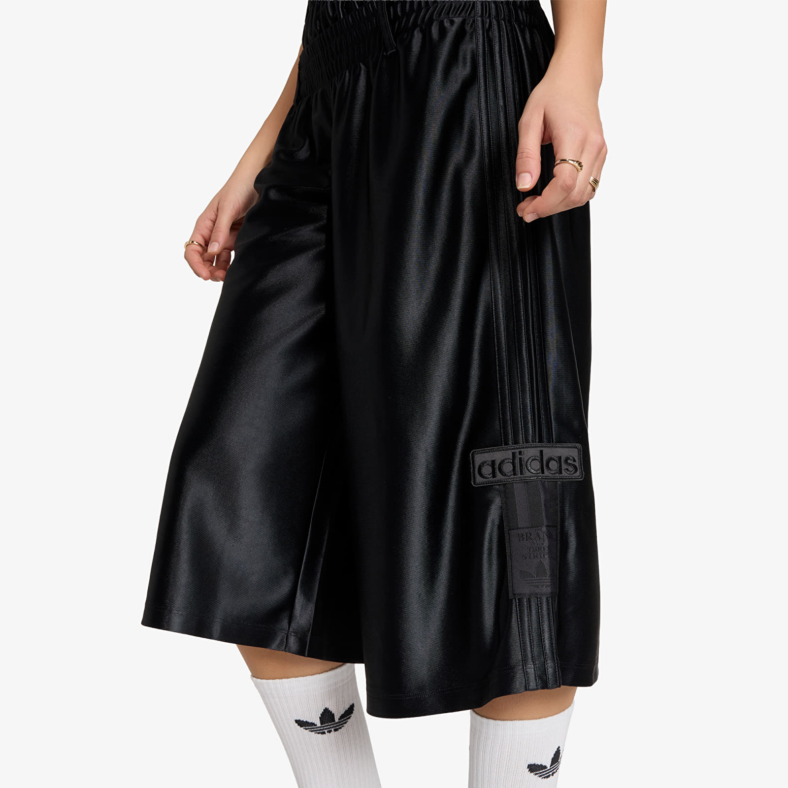 Calções de senhora adidas Adibreak Double Layered Oversized Short Black