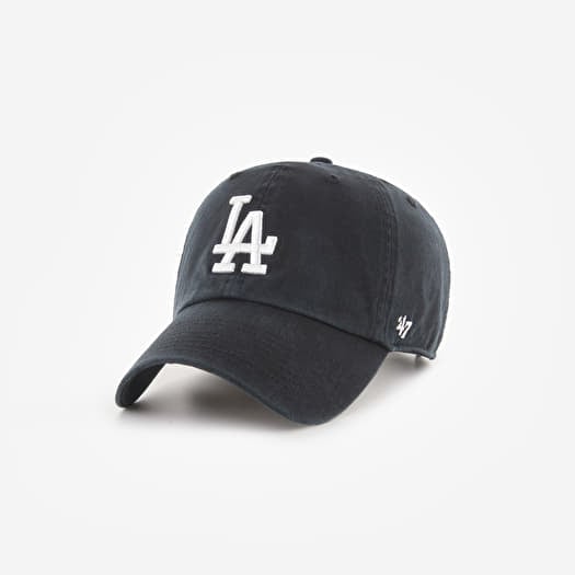 Cap '47 Brand MLB Clean Up Los Angeles Dodgers Black