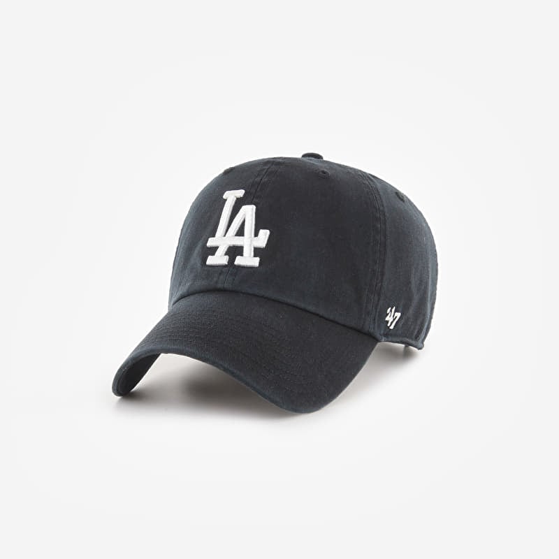 Casquette '47 Brand MLB Clean Up Los Angeles Dodgers Black