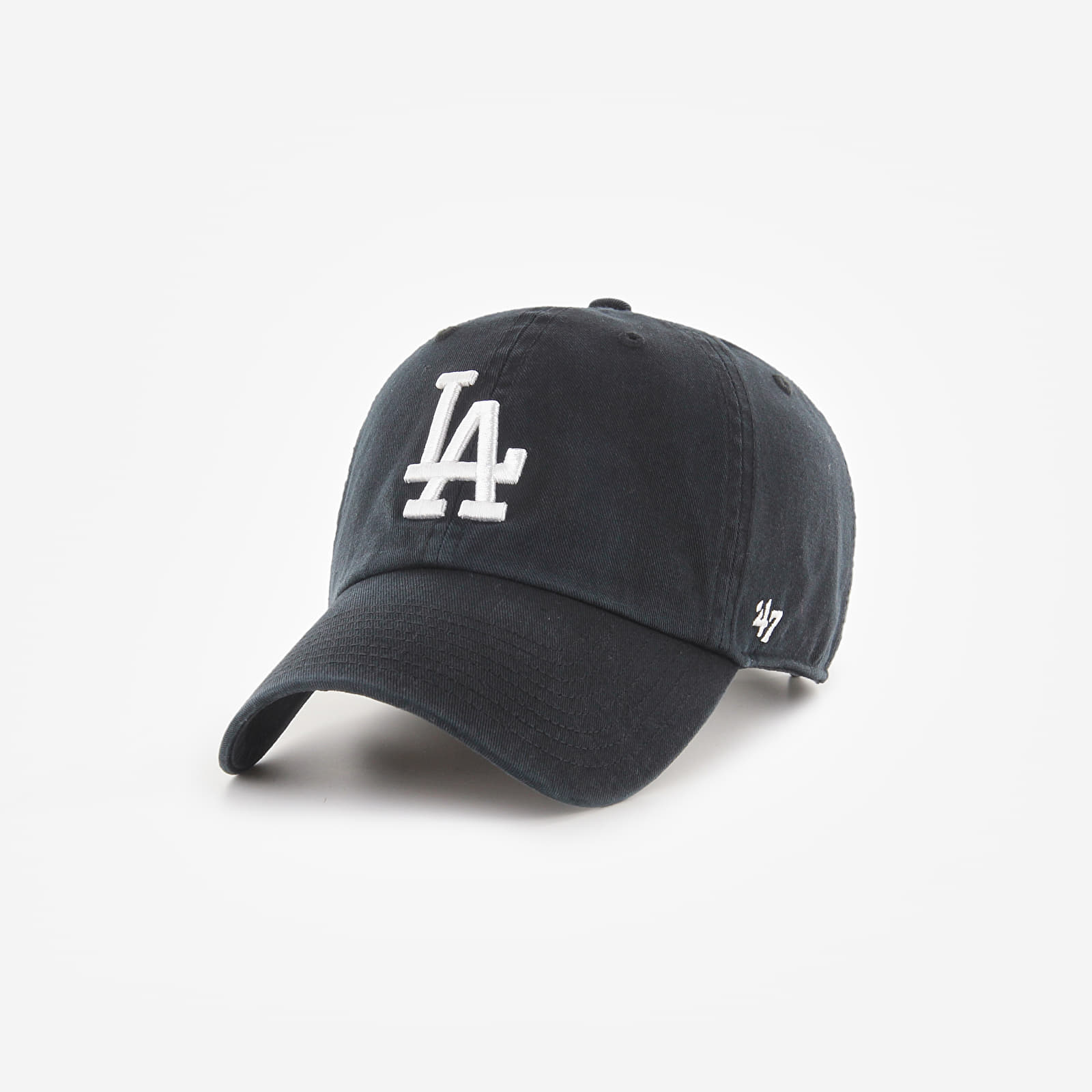 Kepsar för män '47 Brand MLB Clean Up Los Angeles Dodgers Black