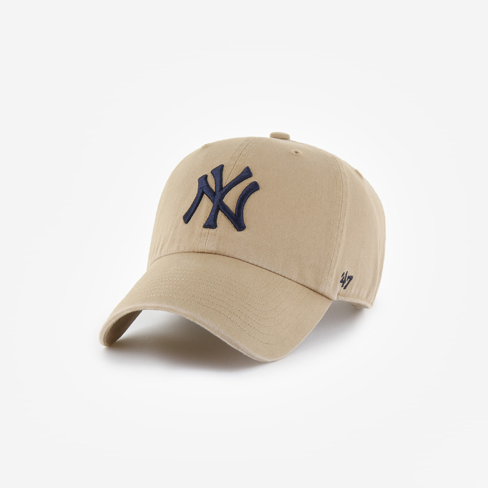 Petten voor heren '47 Brand MLB Clean Up Base Runner New York Yankees Beige