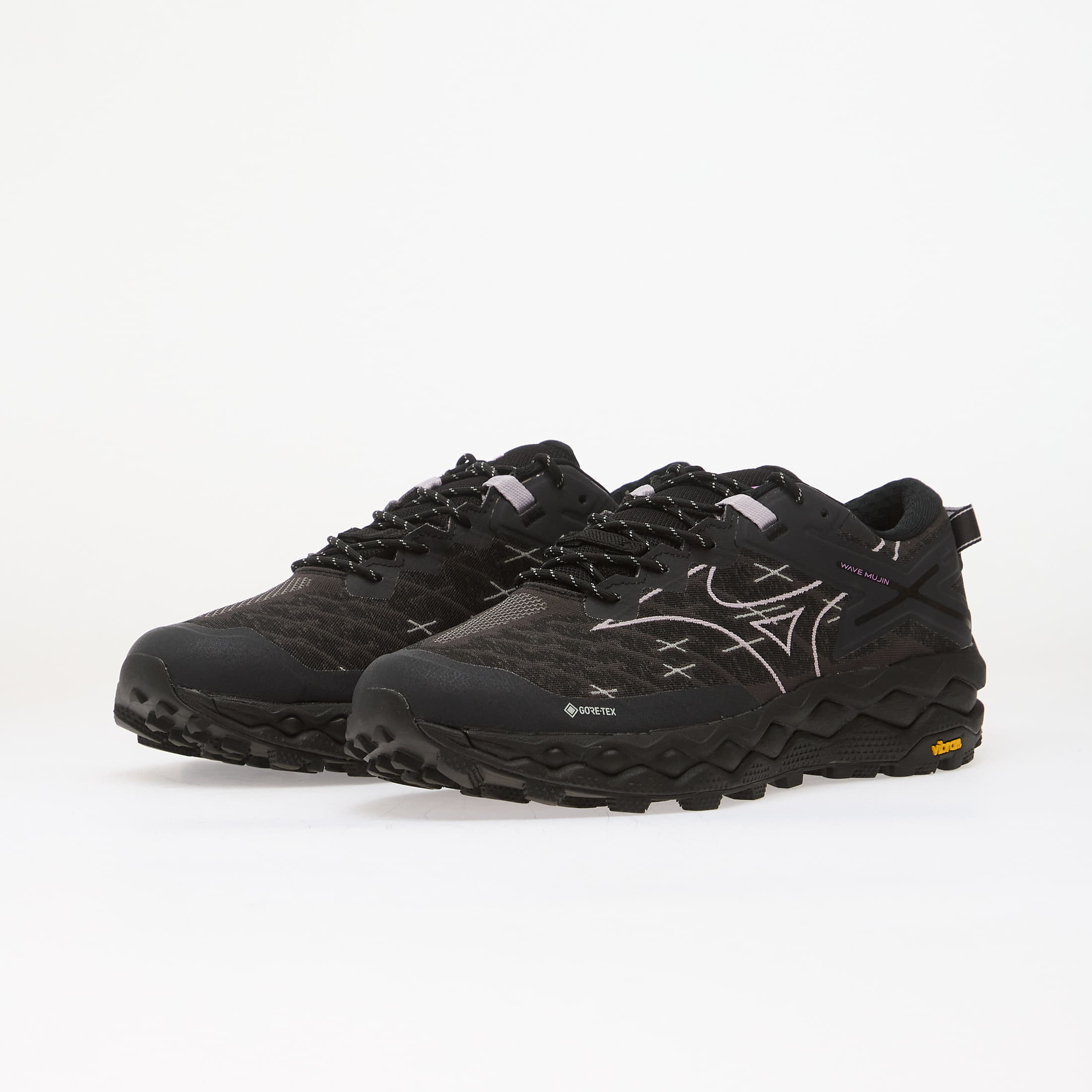 Mizuno Sneakers Mizuno Wave Mujin LS GTX Black/ Iris/ Spring Crocus EUR 42.5 - 6
