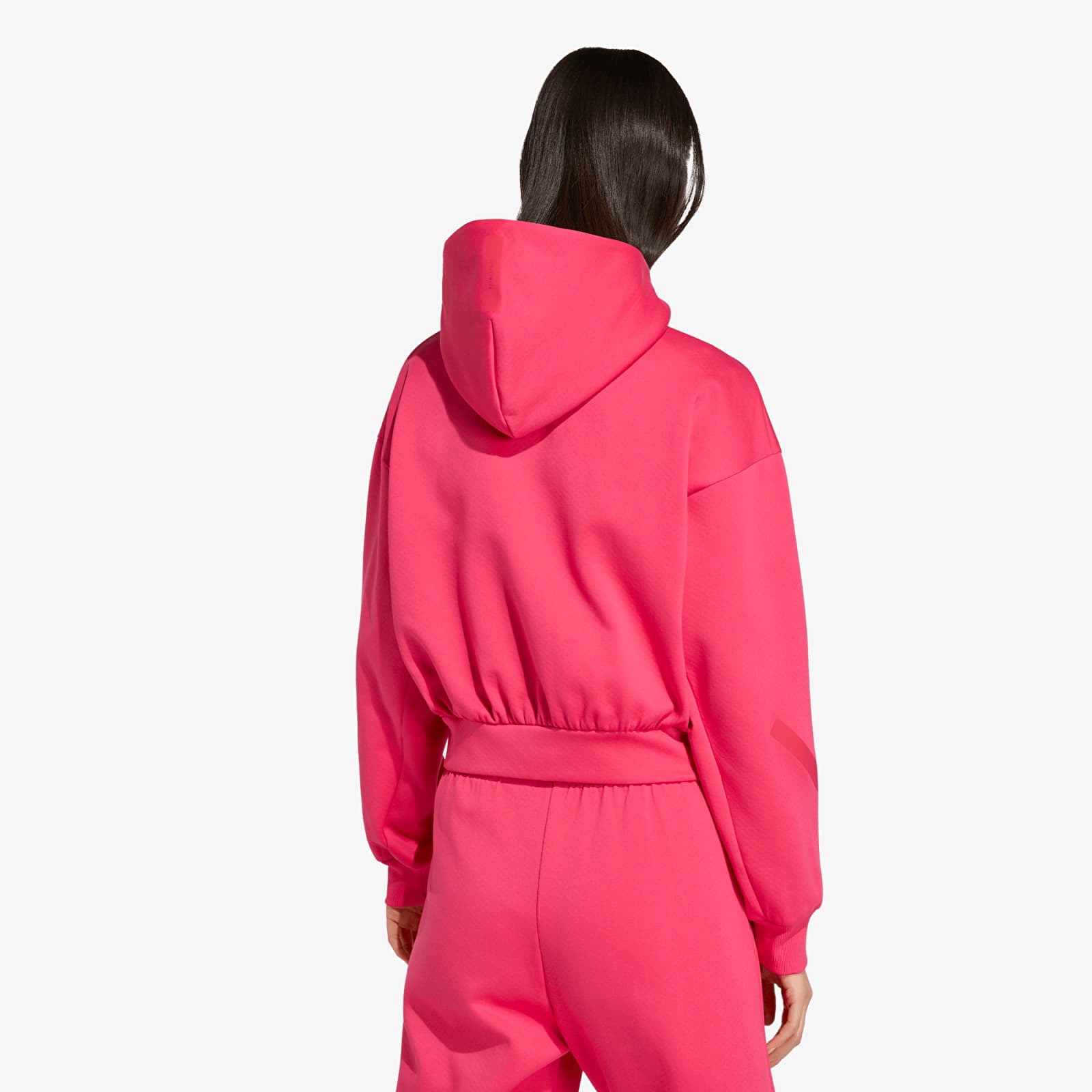 Толстовки та реглани adidas Z.N.E. Cropped Full Zip Power Pink