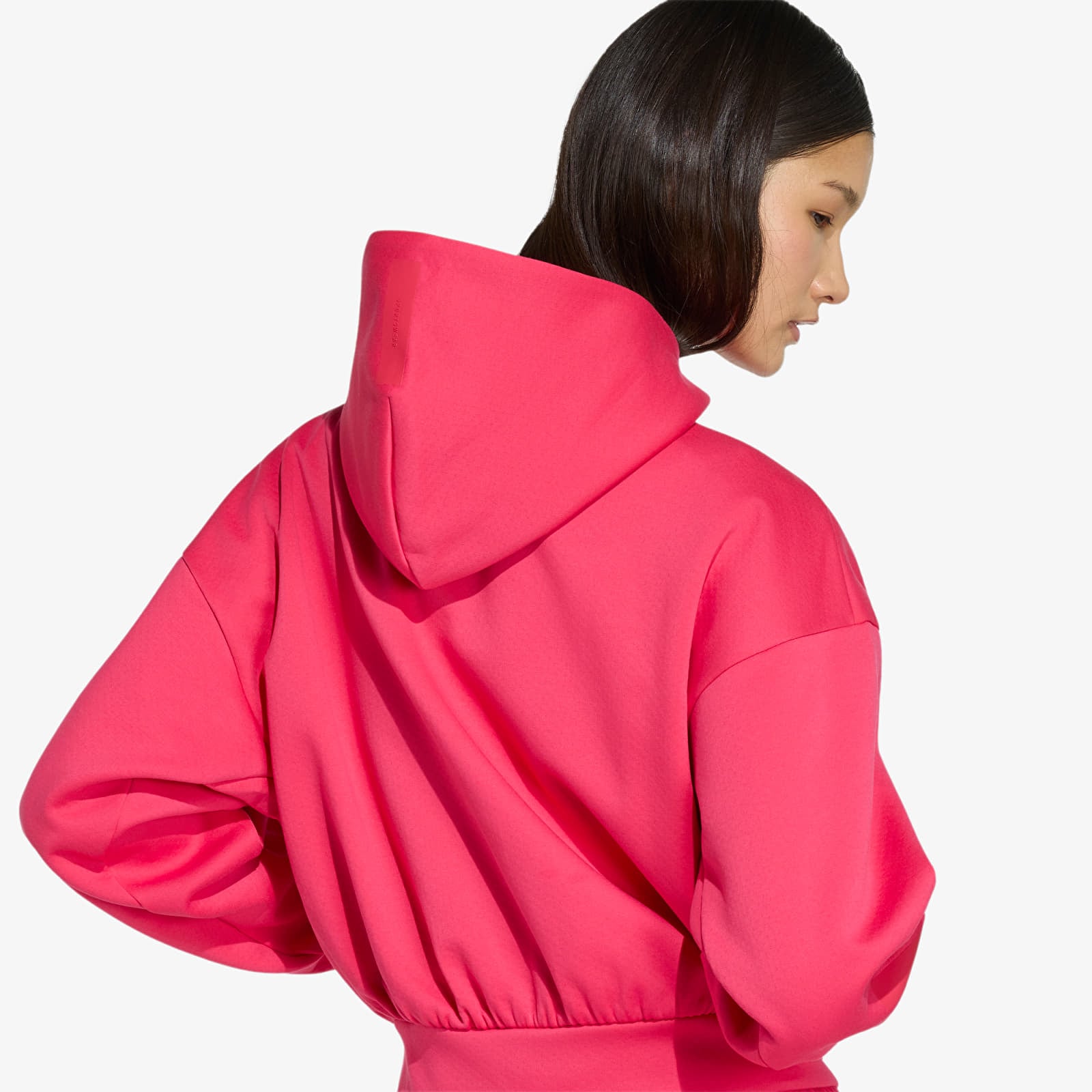 Толстовки та реглани adidas Z.N.E. Cropped Full Zip Power Pink