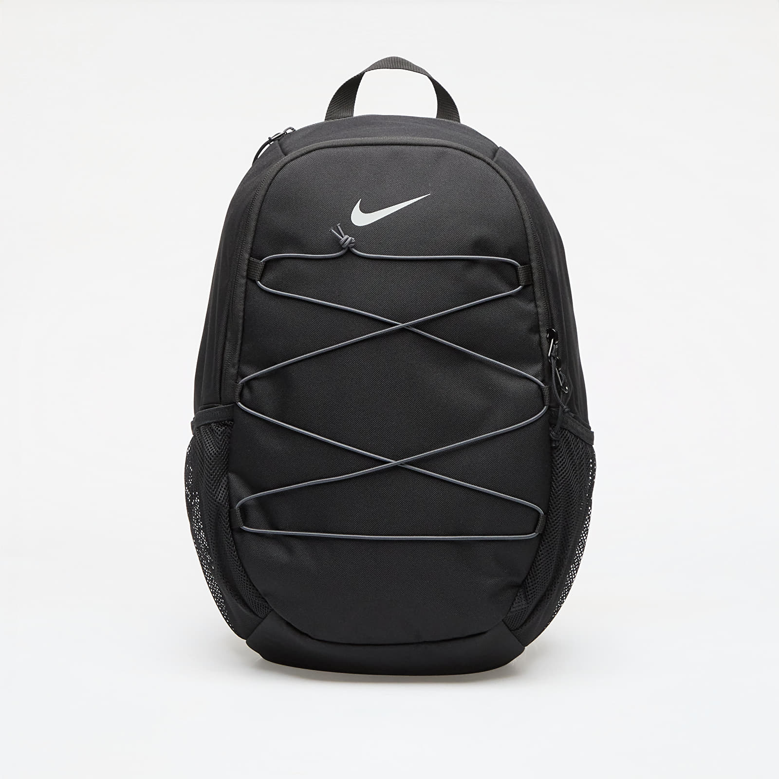 Miesten reput Nike Heritage Sweep Backpack 25L Black/ Black/ Silver