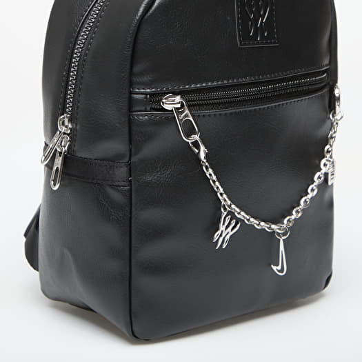 designer black mini backpack Arsante® Leather Rich The front and side pockets are perfect for your phone Designer Woman Backpack Black Leather