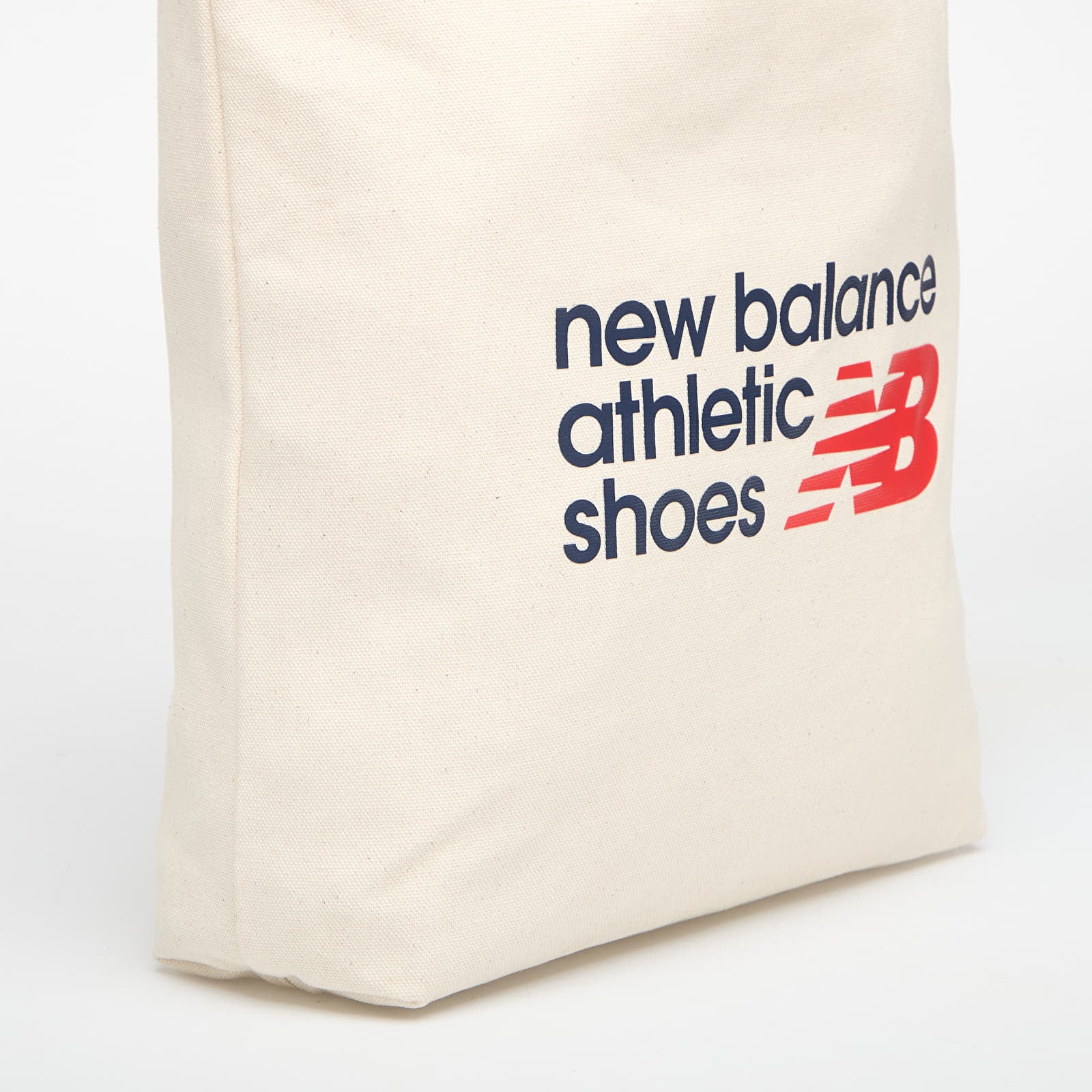 Мъжки чанти за рамо New Balance NB Athletics Graphic Tote Sea Salt/ Nb Navy/ Te Red