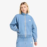 adidas Stadium Washed Denim Loose Fit Jacket Crystal Sky