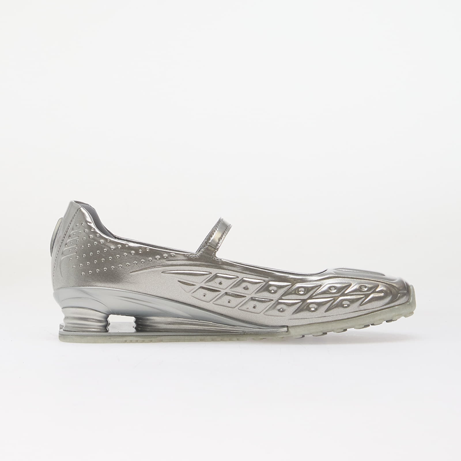 Joggesko og sko for kvinner Nike Shox Z Calistra Metallic Silver/ Metallic Silver
