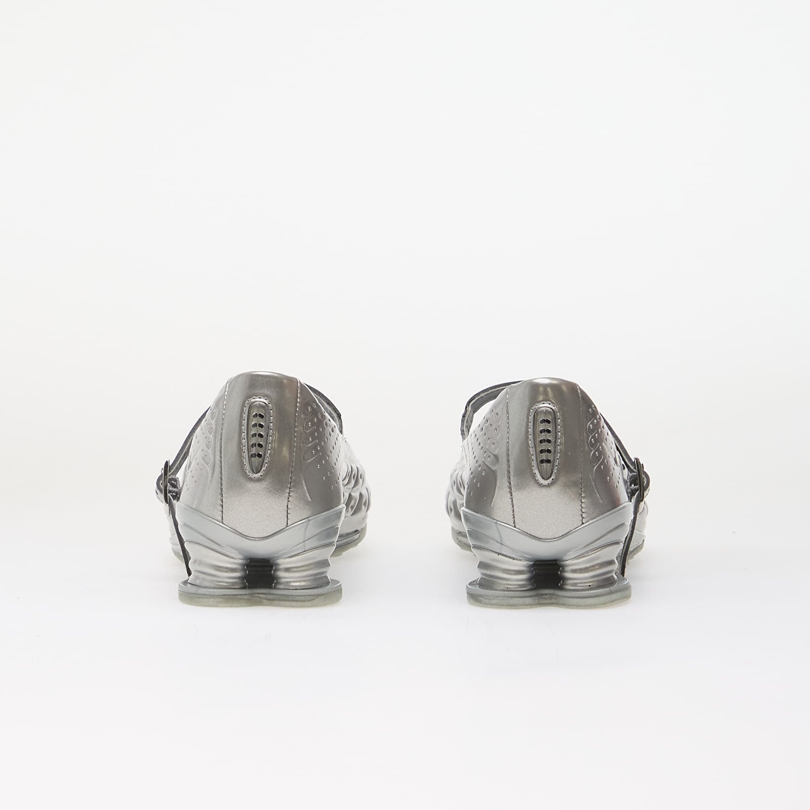 Joggesko og sko for kvinner Nike Shox Z Calistra Metallic Silver/ Metallic Silver