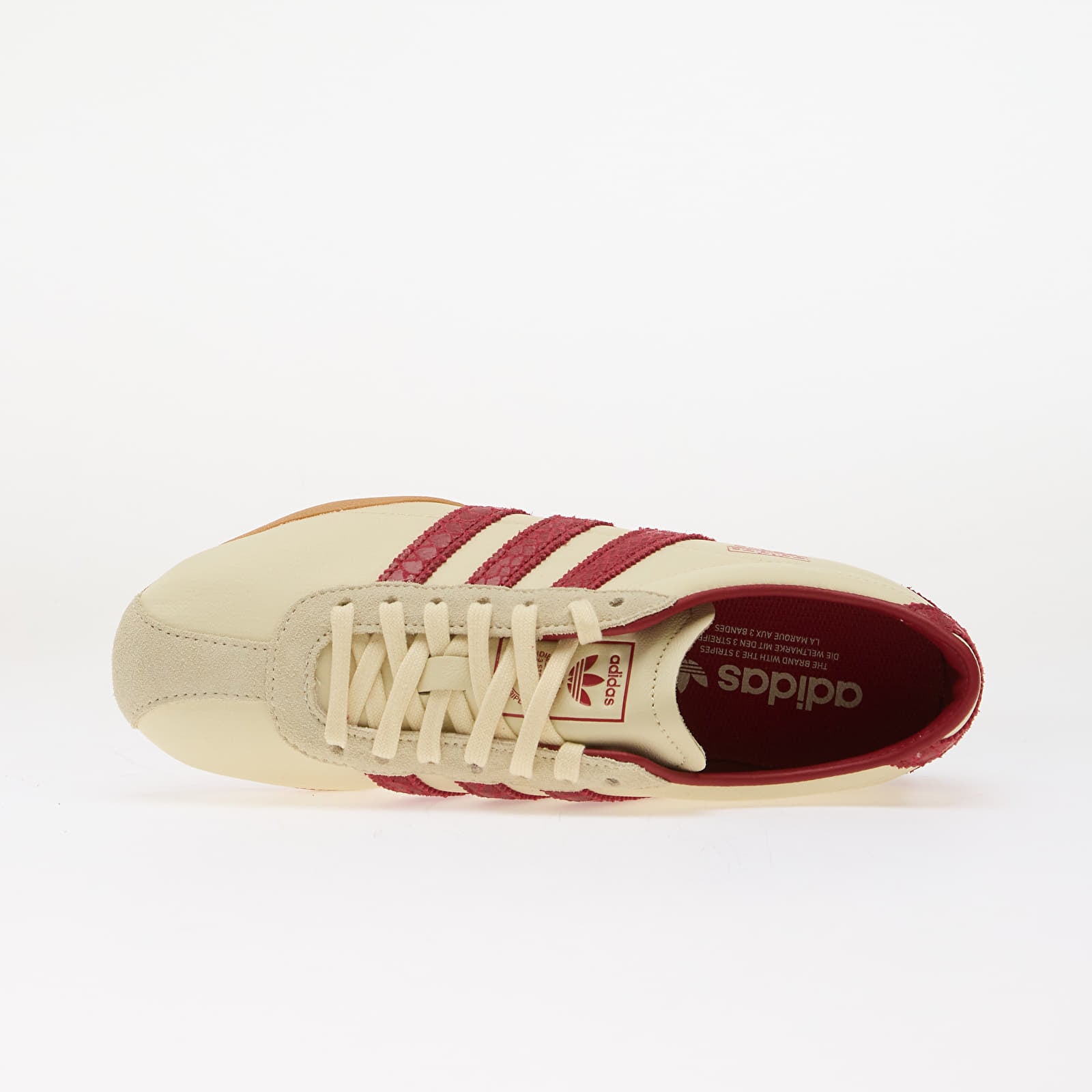 Women's sneakers and shoes adidas Tokyo Warm Vanilla/ Gum 3/ Team Victory Red