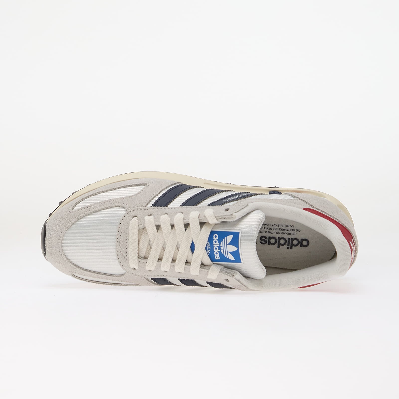 Ténis e sapatos para homem adidas La Trainer OG Crystal White/ Night Indigo/ Team Victory Red
