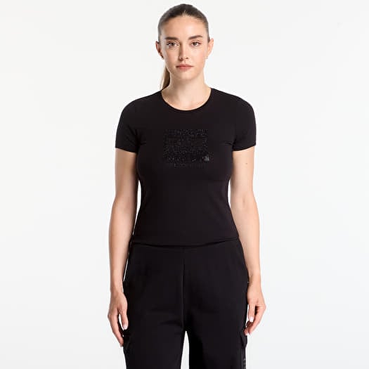 T-krekls EA7 Emporio Armani Train Logo Series W Tee Ss Str Black