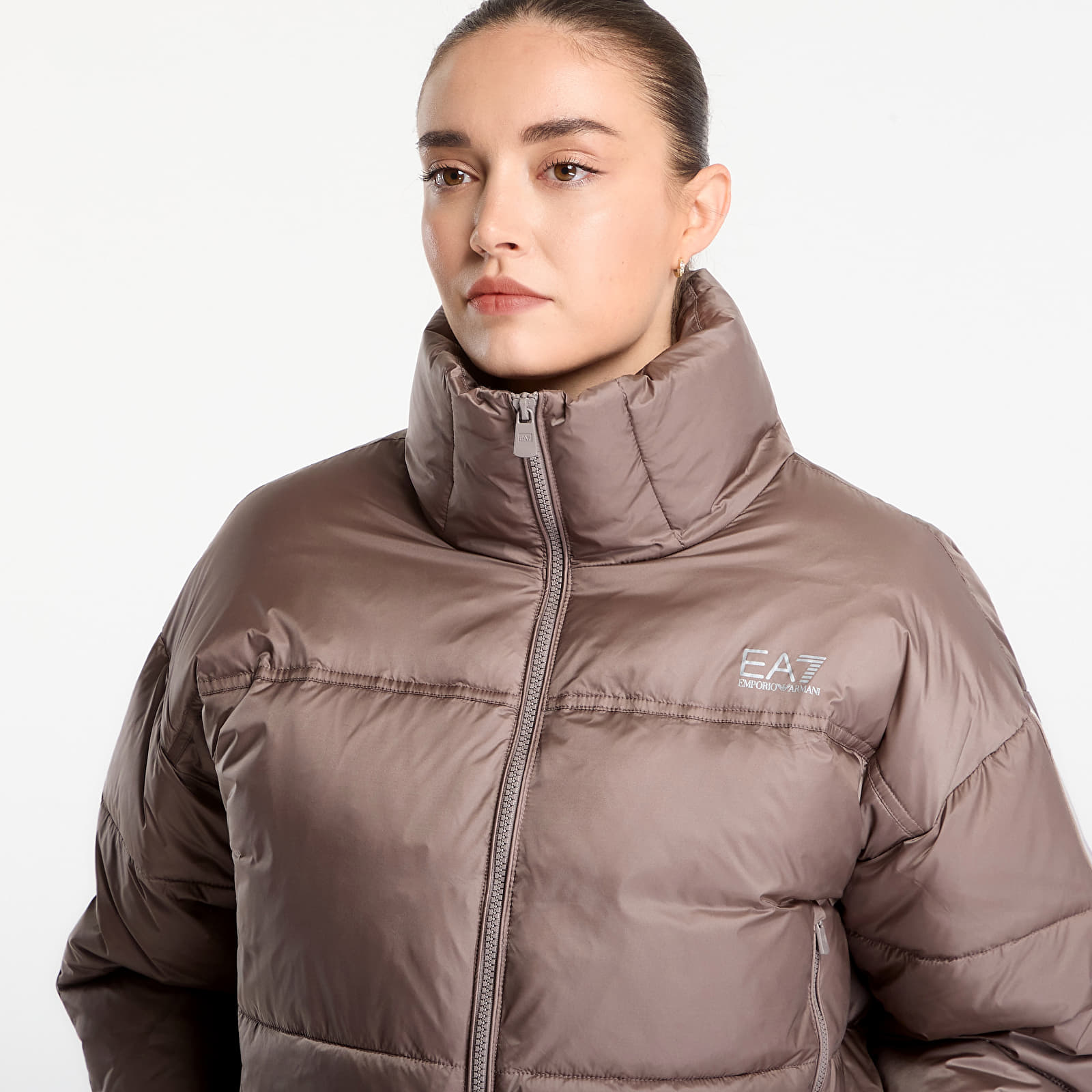 Куртки EA7 Emporio Armani Natural Ventus7 W Padded Jacke Cinder