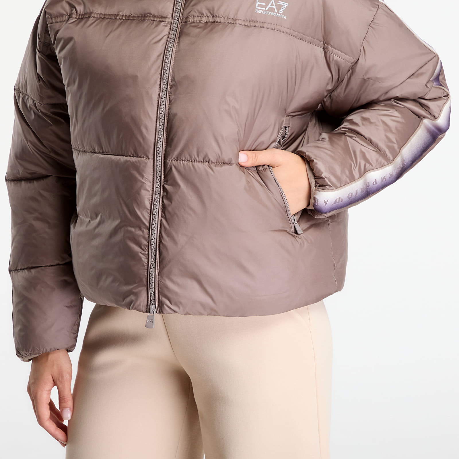 Куртки EA7 Emporio Armani Natural Ventus7 W Padded Jacke Cinder