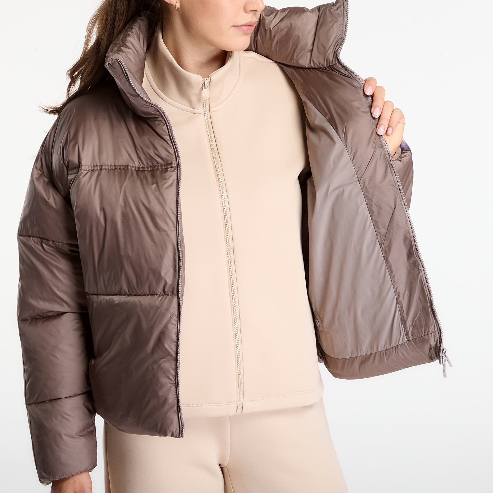 Куртки EA7 Emporio Armani Natural Ventus7 W Padded Jacke Cinder