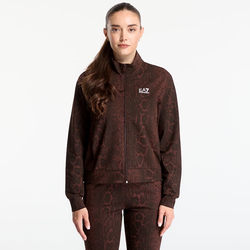 EA7 Emporio Armani Train Graphics Series W T-Top Fancy Chicory Coffee