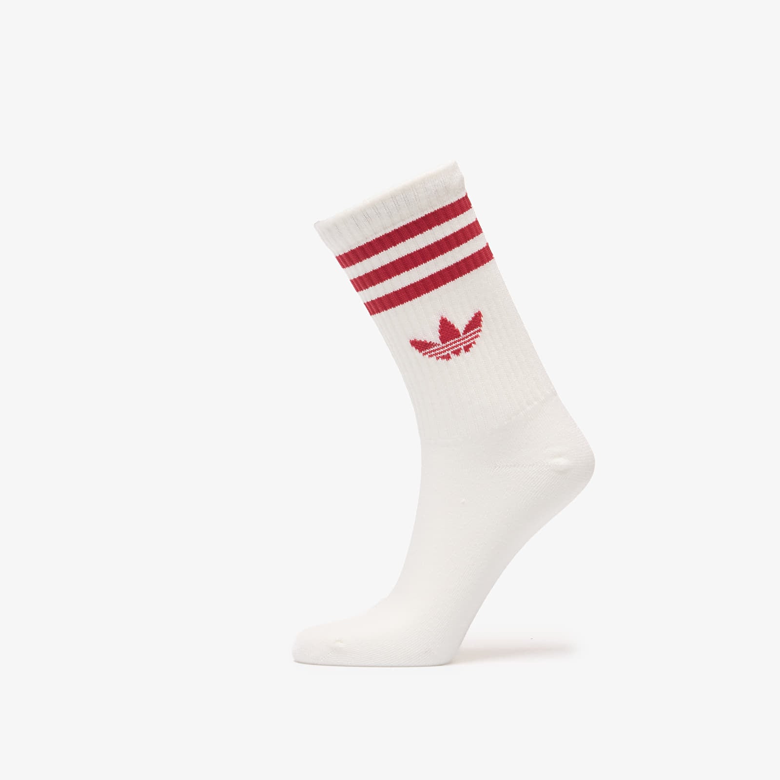 Strumpor för män adidas 3 Stripes Crew Socks 3 Pairs Night Indigo/ Team Victory Red/ Collegiate Green