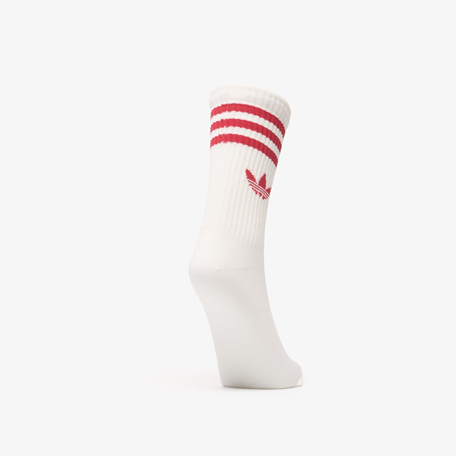 Strumpor för män adidas 3 Stripes Crew Socks 3 Pairs Night Indigo/ Team Victory Red/ Collegiate Green
