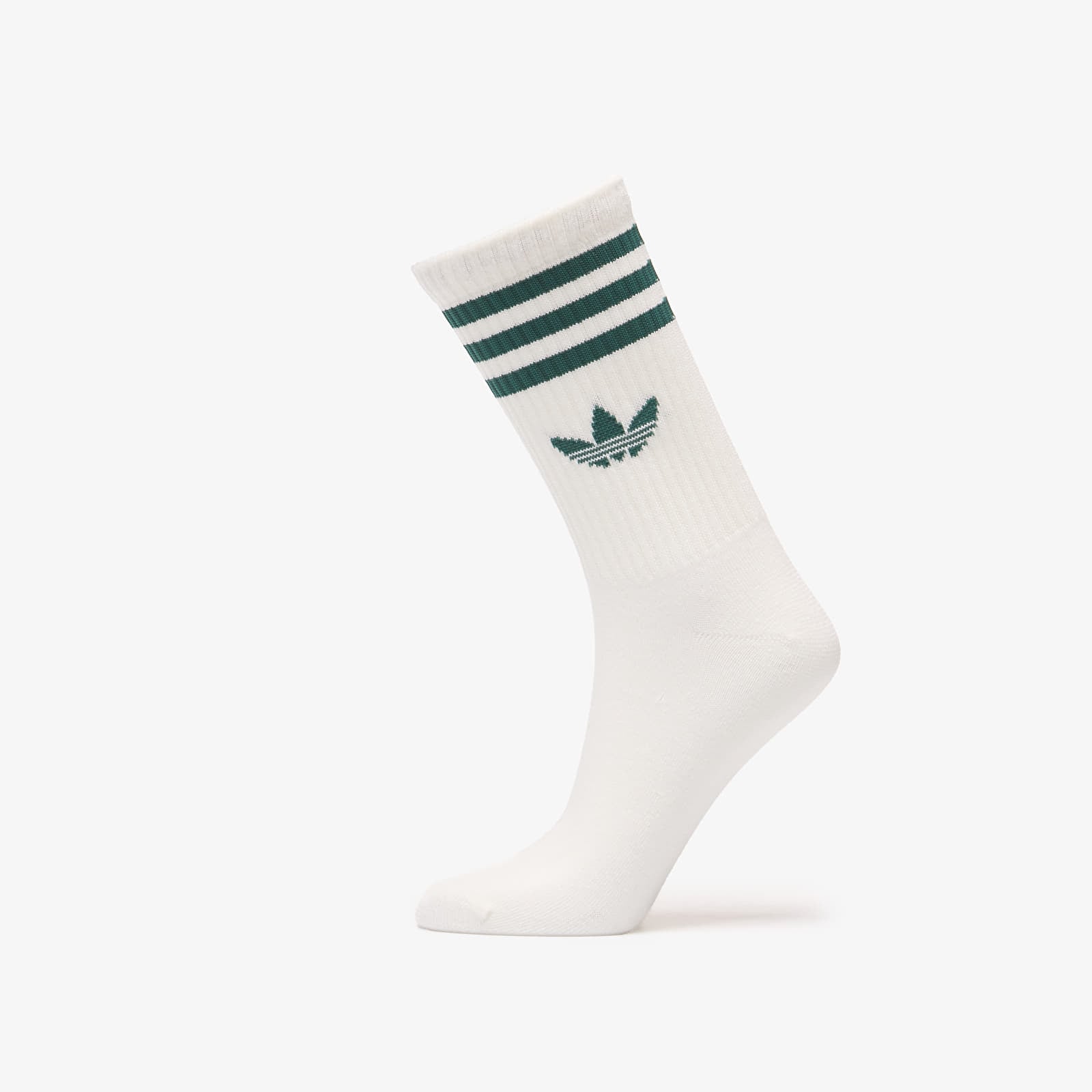 Strumpor för män adidas 3 Stripes Crew Socks 3 Pairs Night Indigo/ Team Victory Red/ Collegiate Green