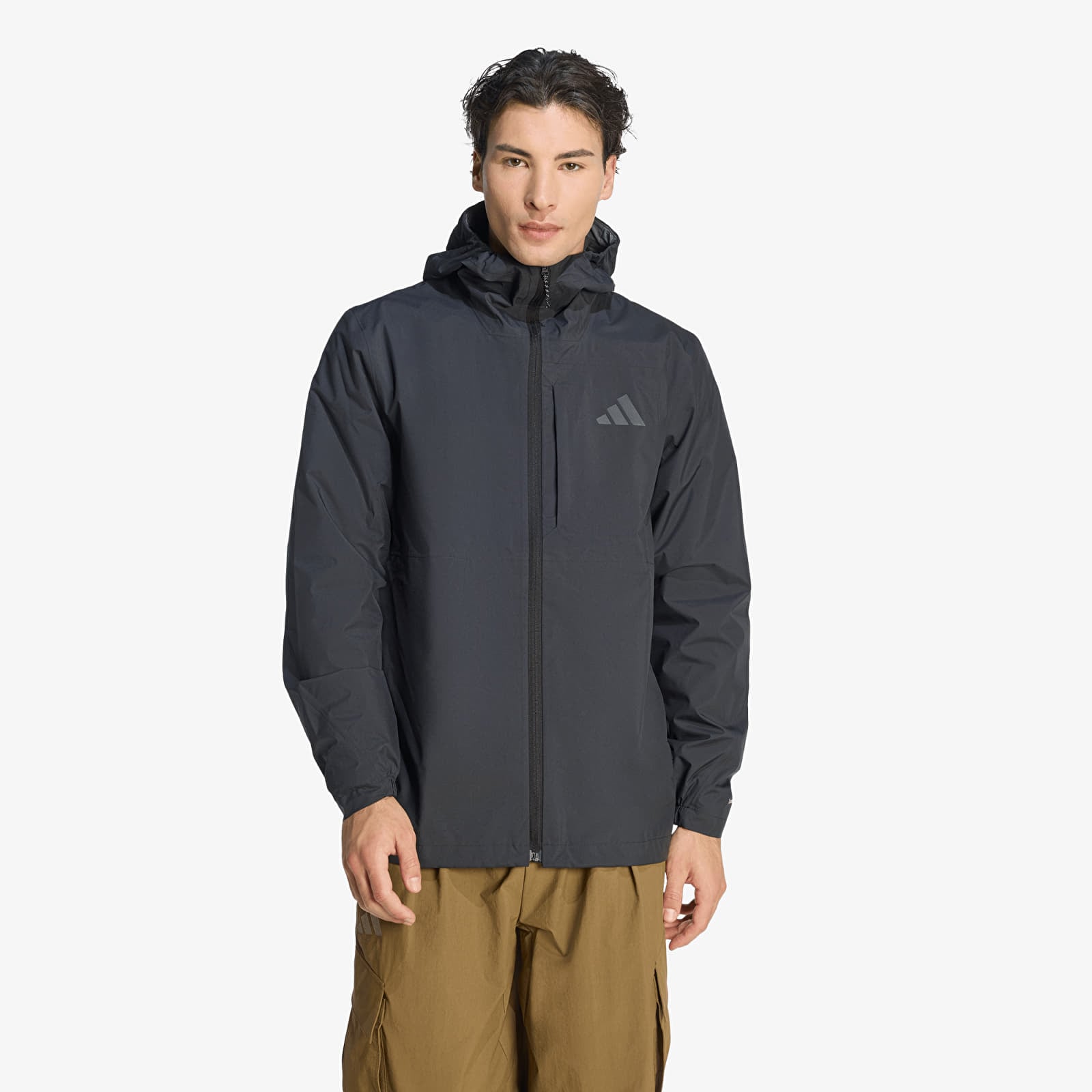 Herrenjacken adidas TERREX Multi 2.5 Layer Climaproof Rain Jacket Black