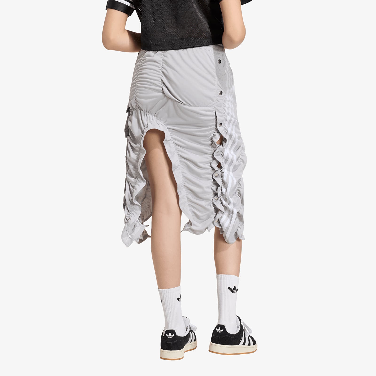 Spódnice damskie adidas Adibreak Ruched Skirt Grey Two