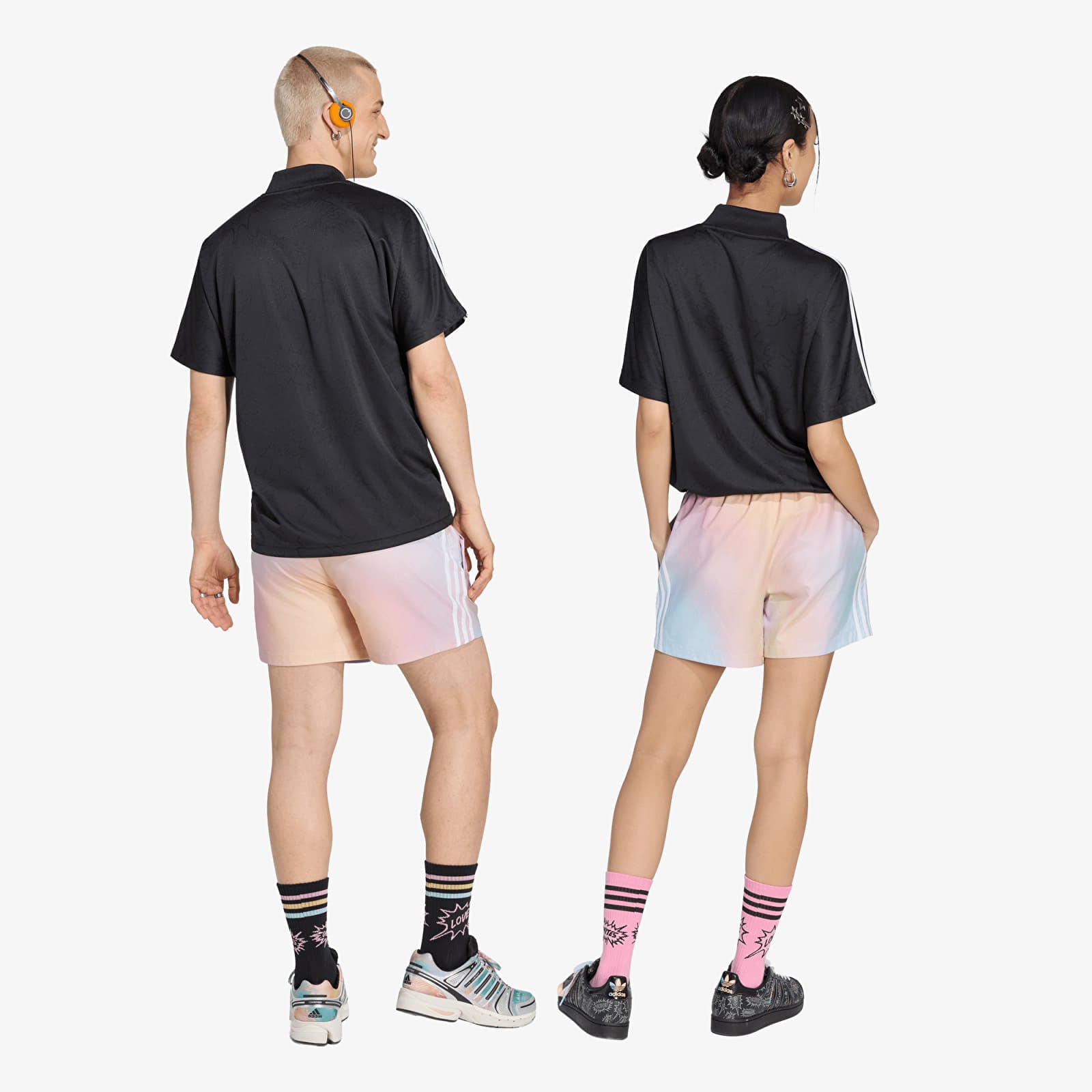 Pantaloncini uomo adidas Pride AOP Shorts (Water Proof) Rainbow