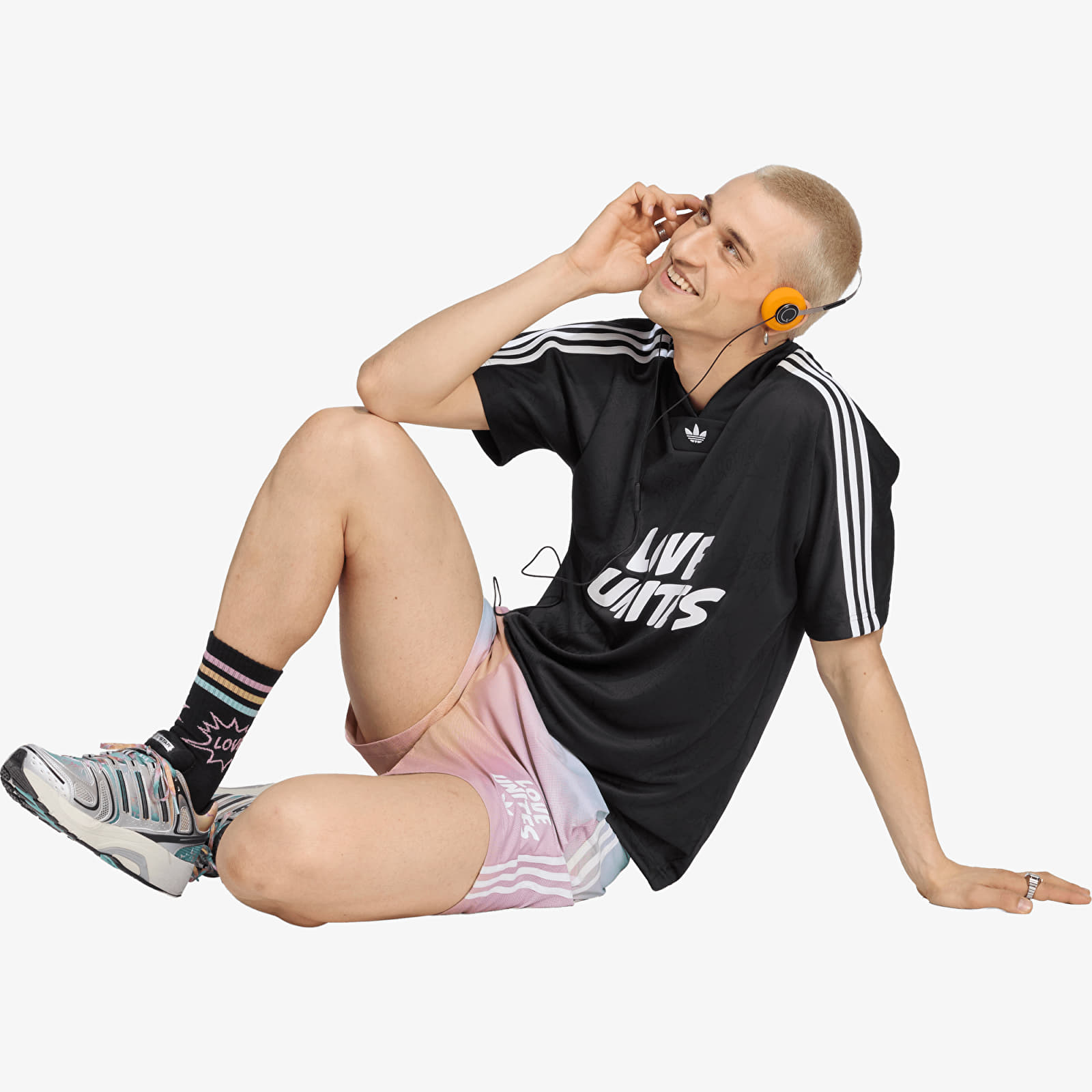 Pantaloncini uomo adidas Pride AOP Shorts (Water Proof) Rainbow
