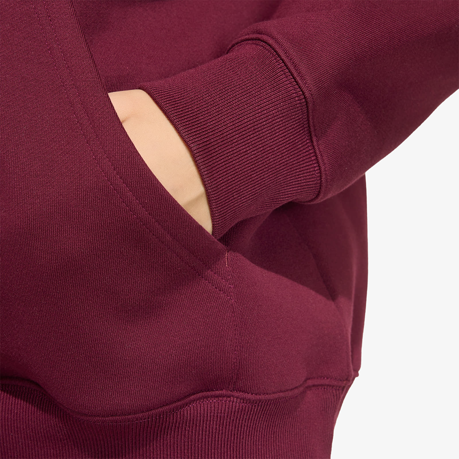 Sieviešu džemperi adidas Essentials Oversized Fleece Hoodie Maroon