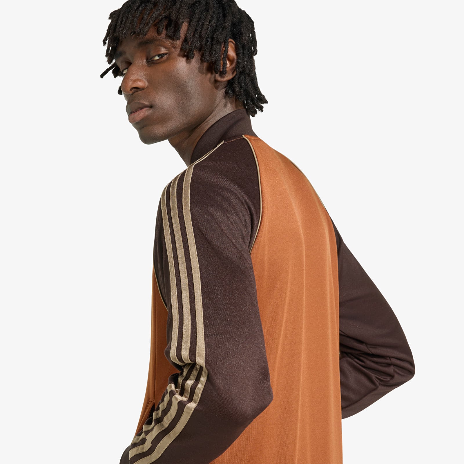 Men's sweatshirts adidas SST Track Top Dusky Bronze