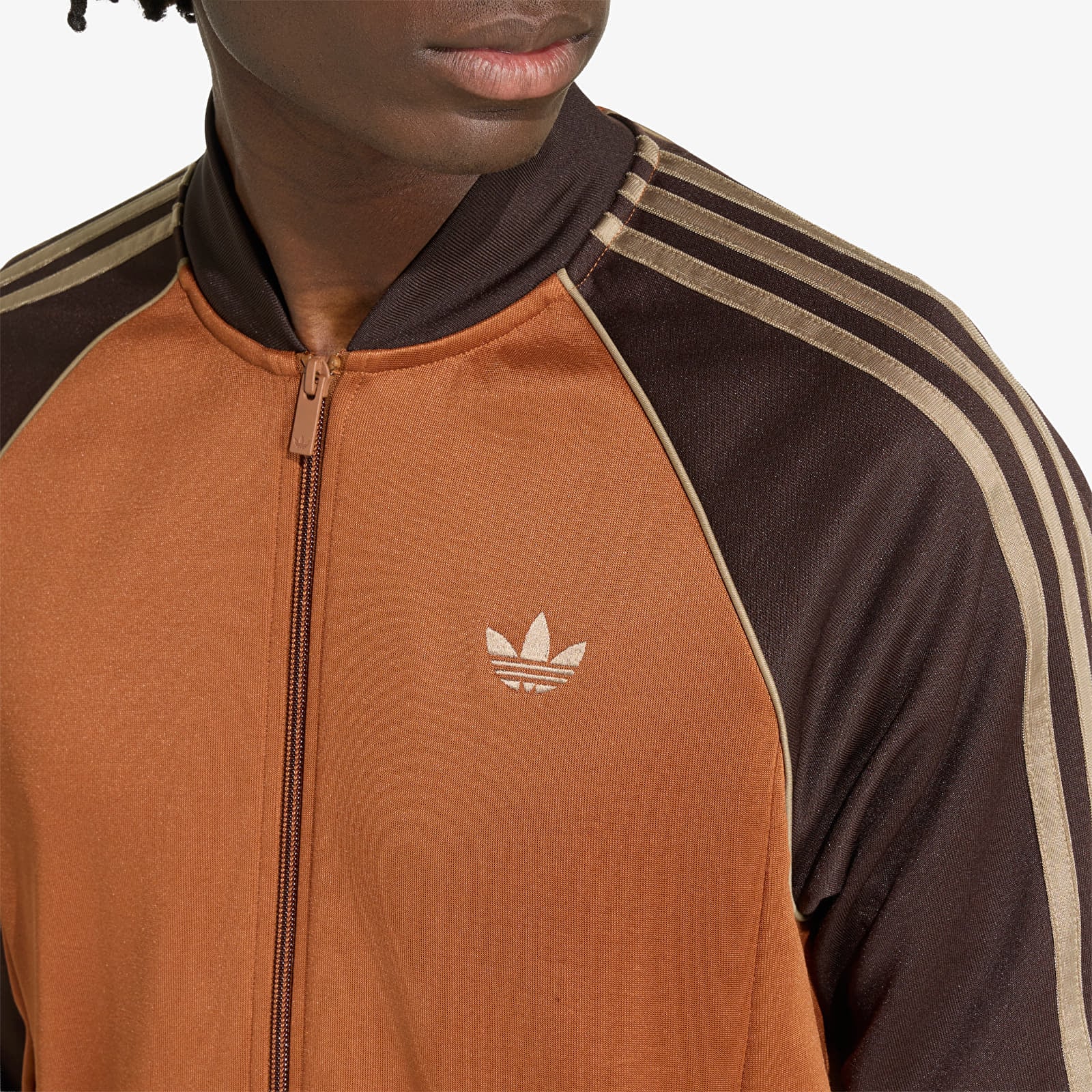 Men's sweatshirts adidas SST Track Top Dusky Bronze