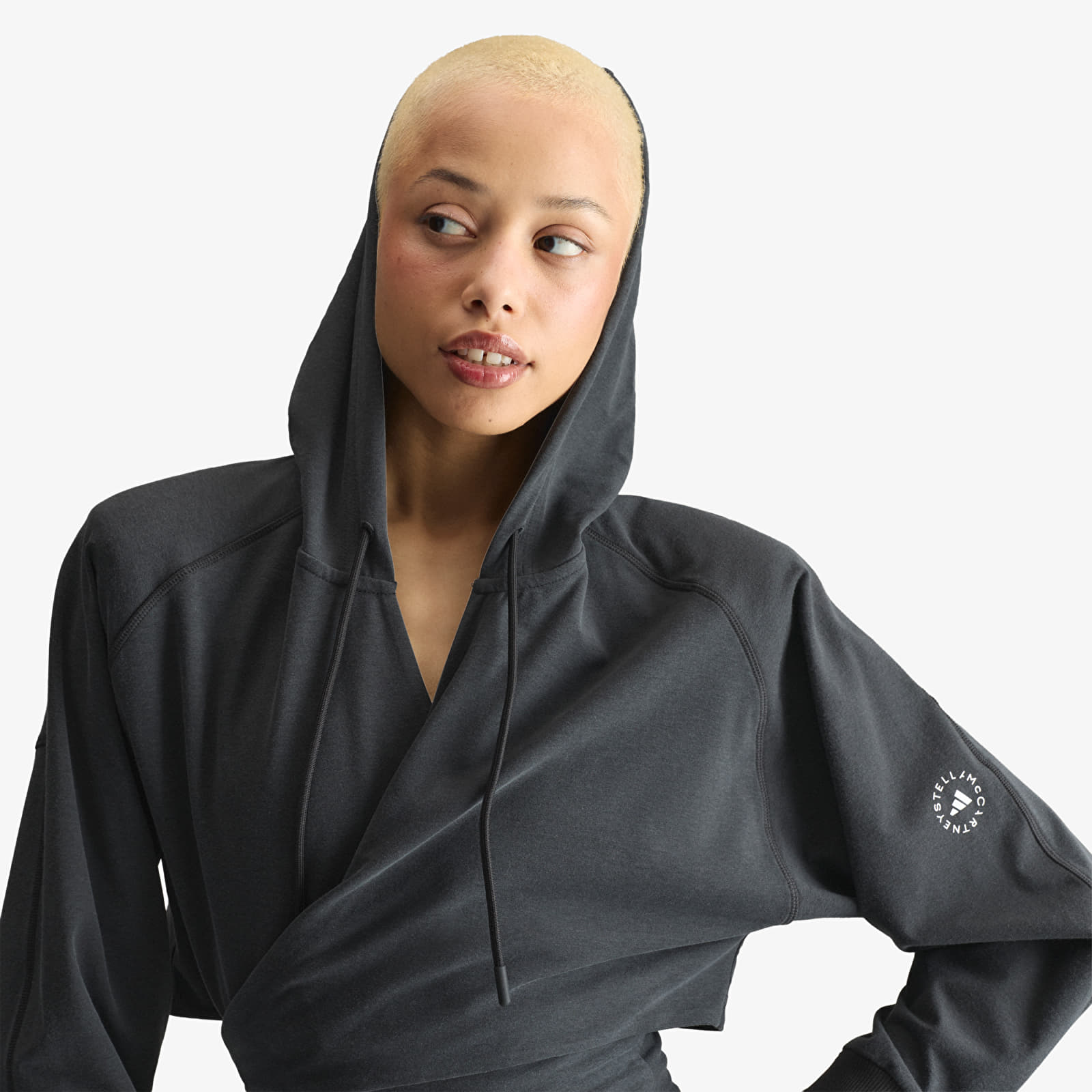 Women's Sweatshirts adidas x Stella McCartney Wrap Hoodie Black
