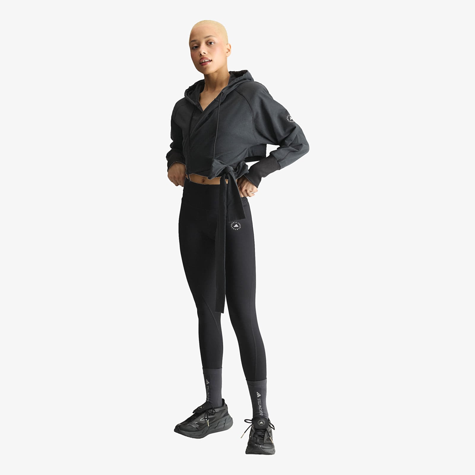 Women's Sweatshirts adidas x Stella McCartney Wrap Hoodie Black