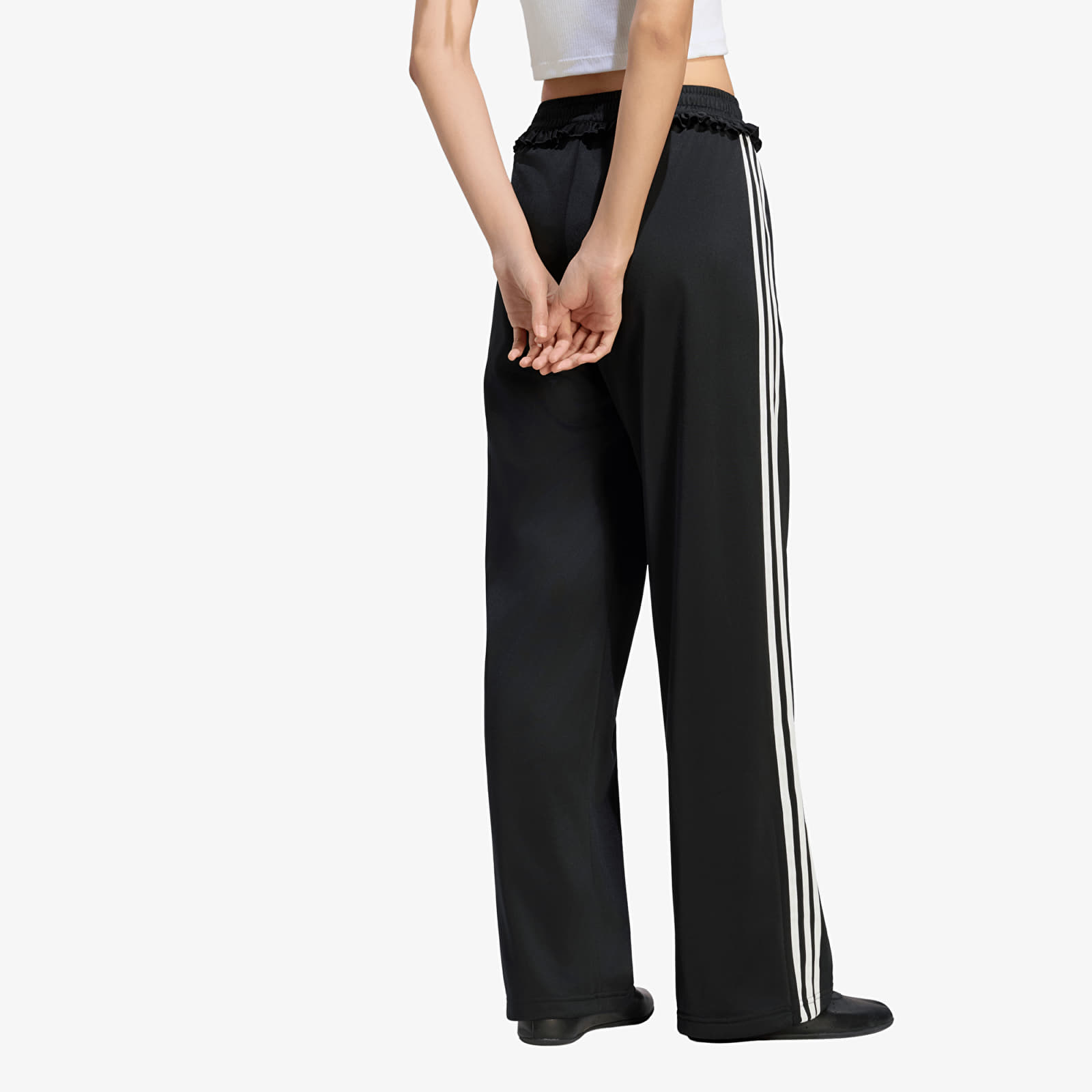 Damen Sweatpants adidas Pleated Firebird Track Pants Black
