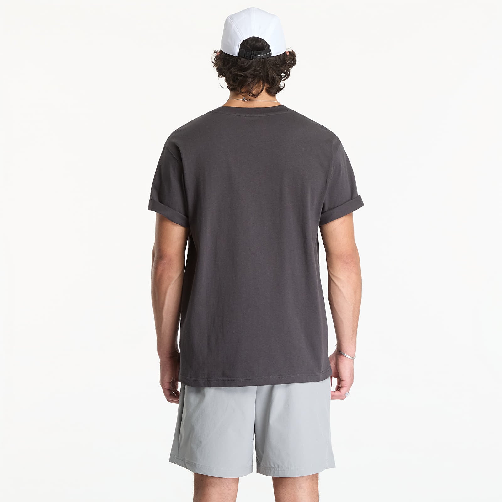 Magliette da uomo New Balance Classic Tri-Logo T-shirt Black Cement