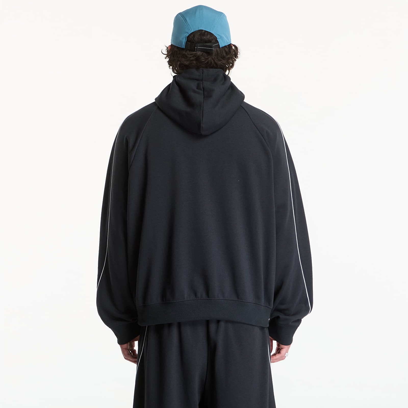 Moški hoodiji  New Balance Trackside French Terry Hoodie Black