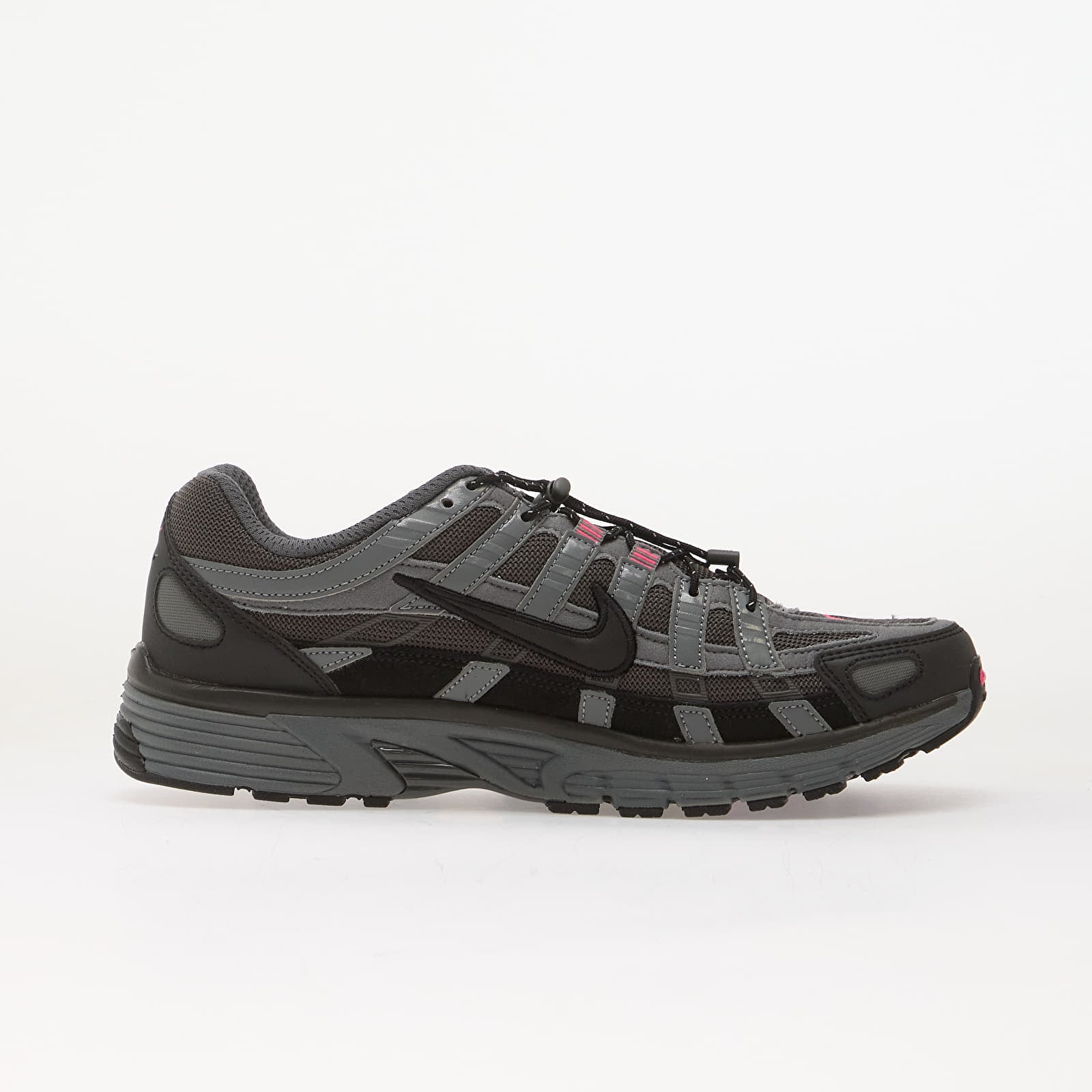 Men's sneakers and shoes Nike P-6000 Medium Ash/ Black-Iron Grey-Hyper Pink