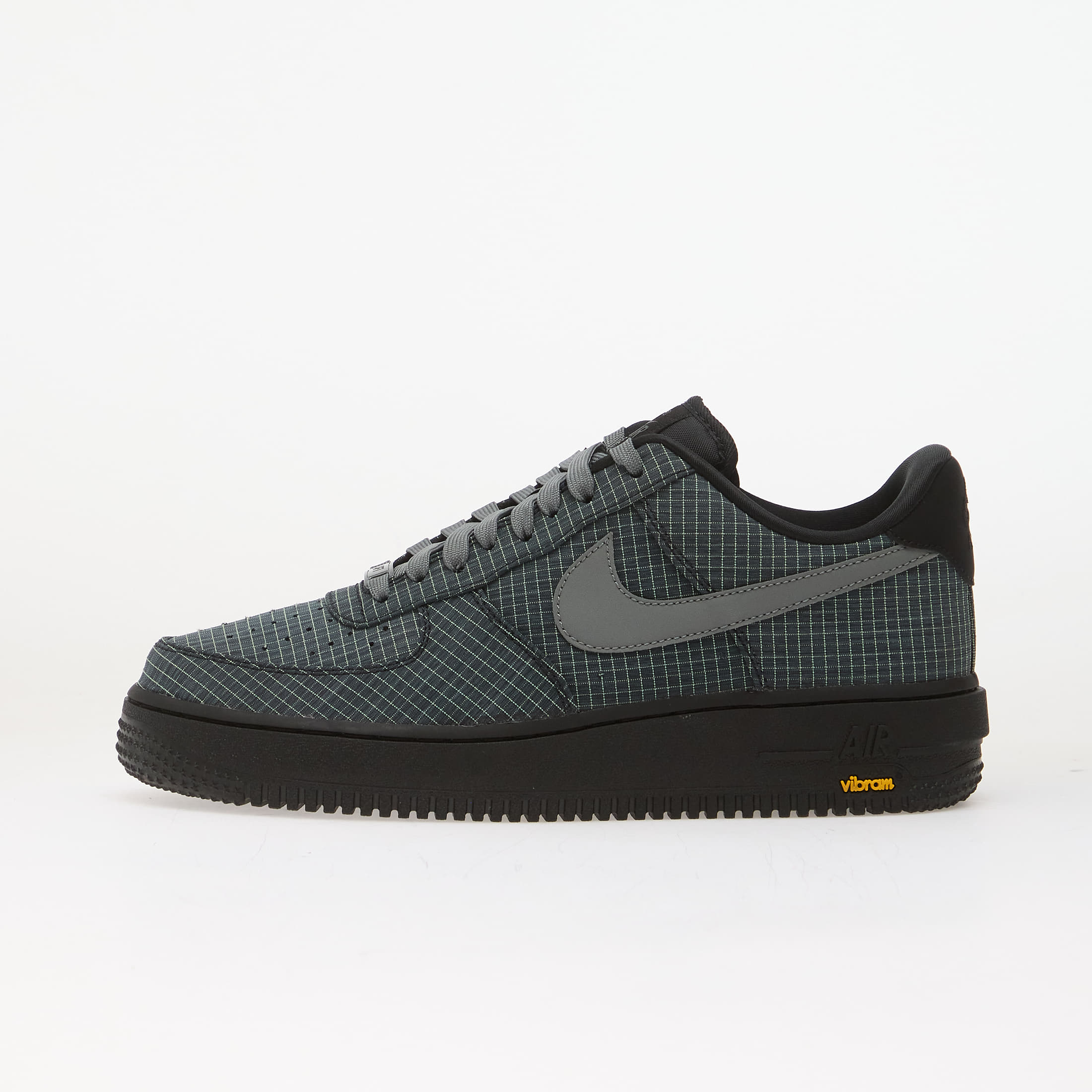 Baskets Nike Air Force 1 07 LX Vibram Black Smoke Grey-Lt Lemon Twist EUR 44 130 €