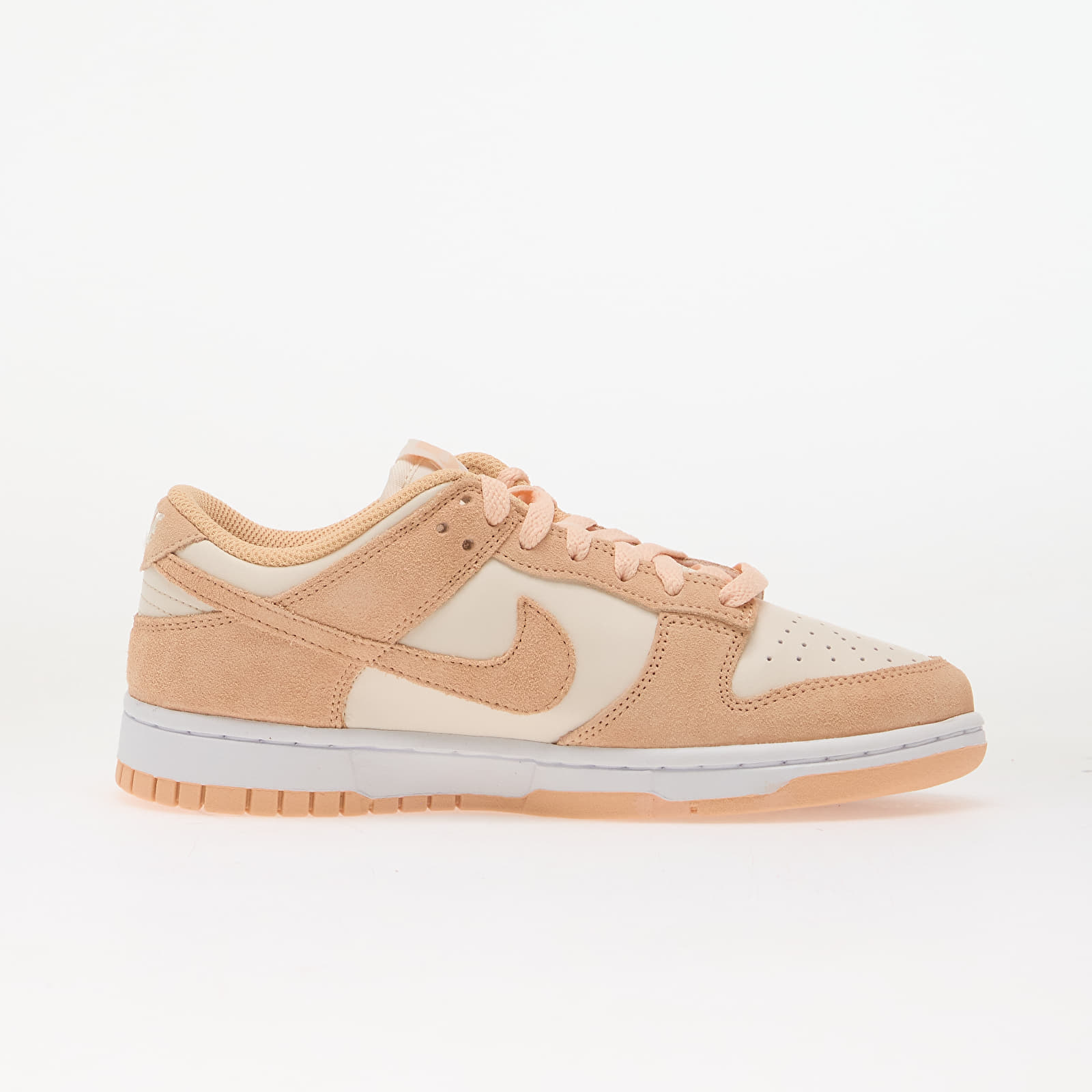 Ténis e sapatos de senhora Nike Dunk Low Suede Sunset Haze/ Sunset Haze-Chalk-White
