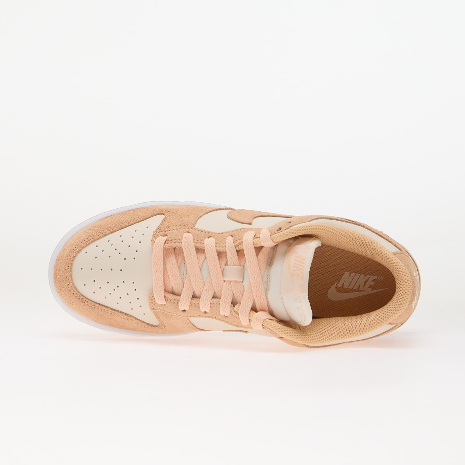 Ténis e sapatos de senhora Nike Dunk Low Suede Sunset Haze/ Sunset Haze-Chalk-White