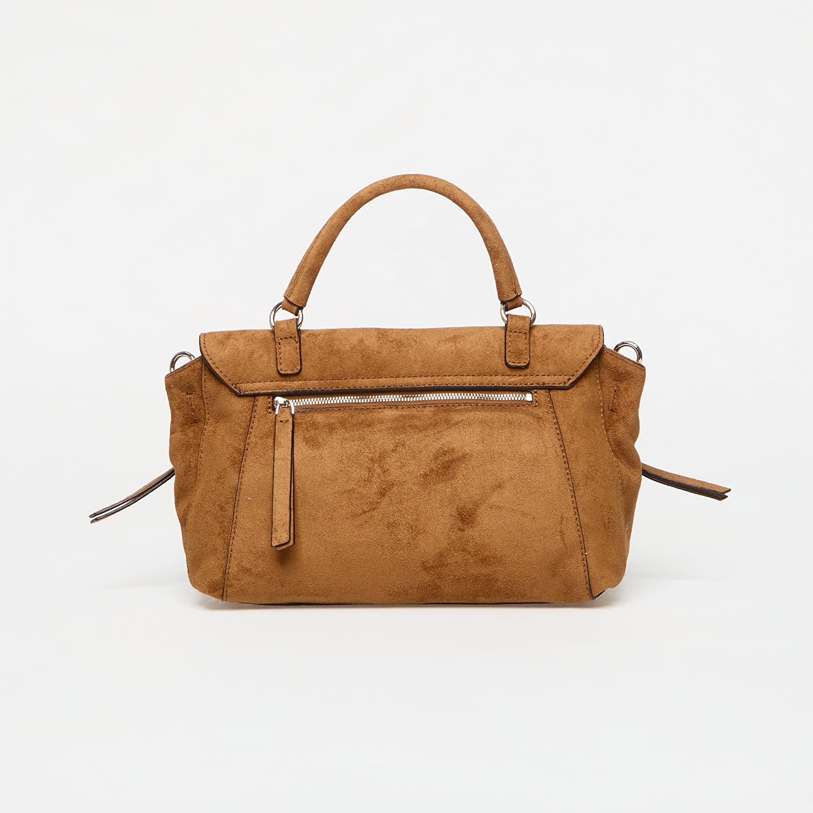 Handbags Guess Devon Top Handle Flap Brown