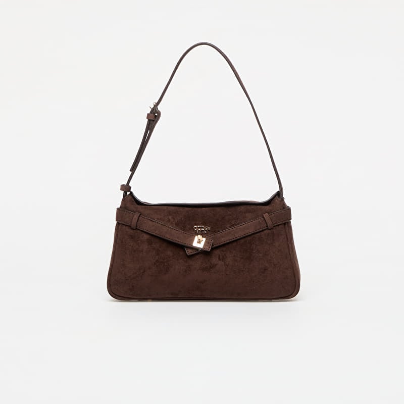 Guess Ella Shoulder Bag Brown