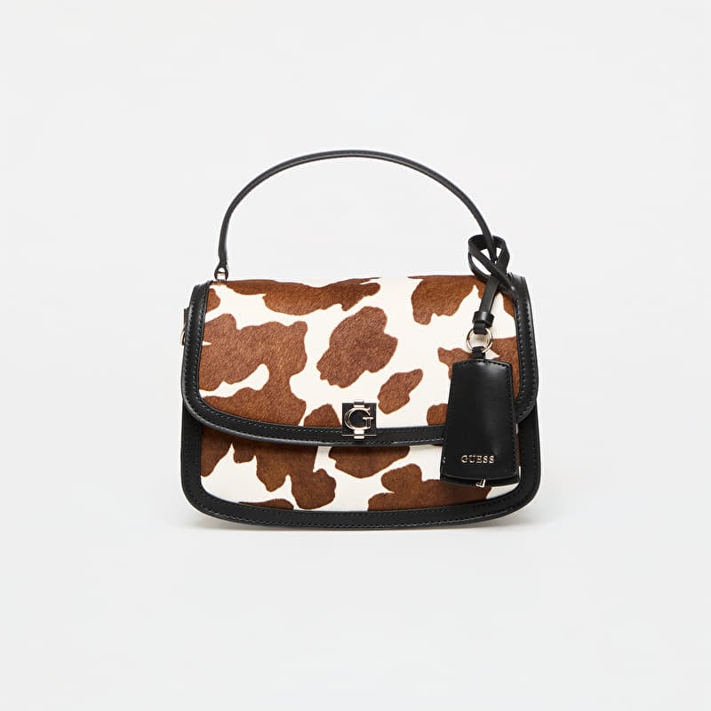 Guess Audrey Convertible Crossbody Flap Brown