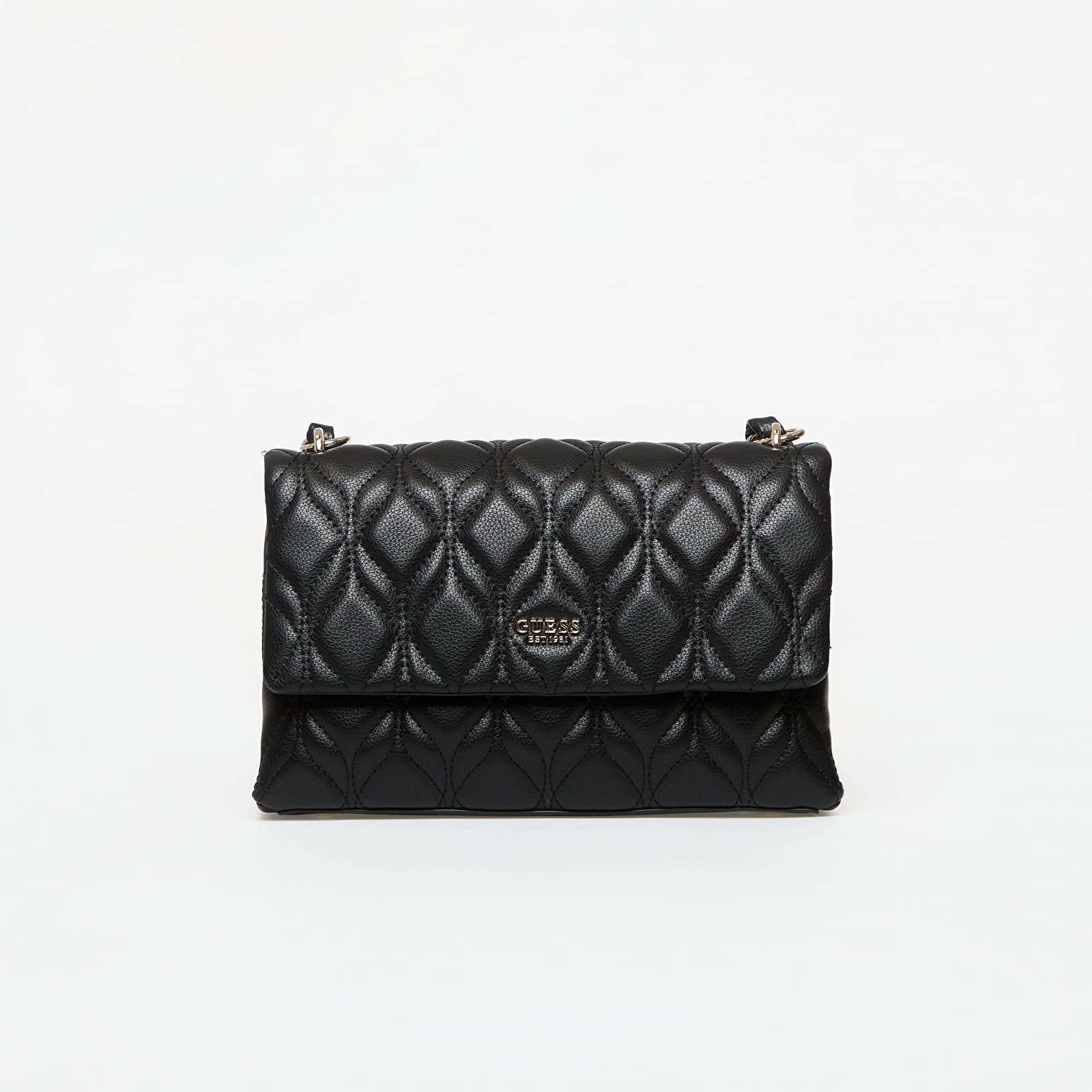 Rankinės Guess Maxine Flap Crossbody Black