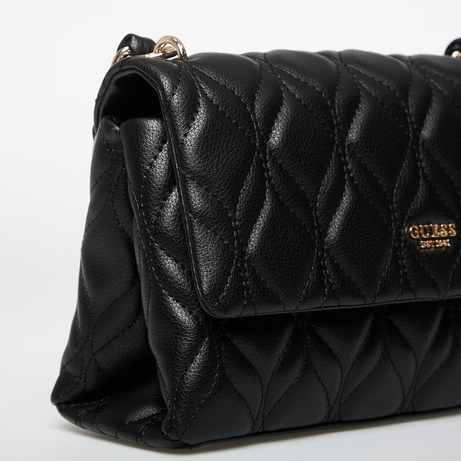 Rankinės Guess Maxine Flap Crossbody Black