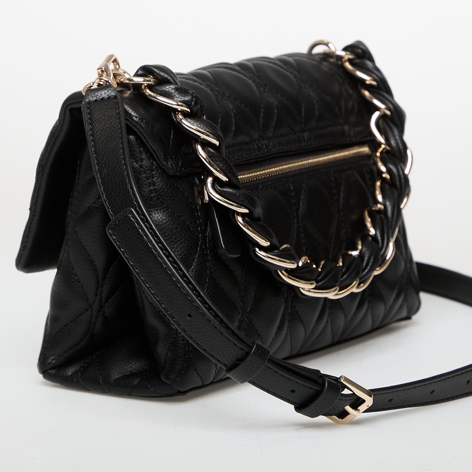 Rankinės Guess Maxine Flap Crossbody Black
