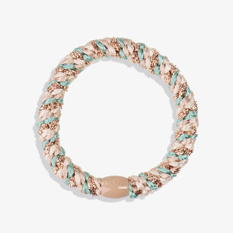 KKNEKKI Hair Tie Mix Turkish Beige Glitter Beige