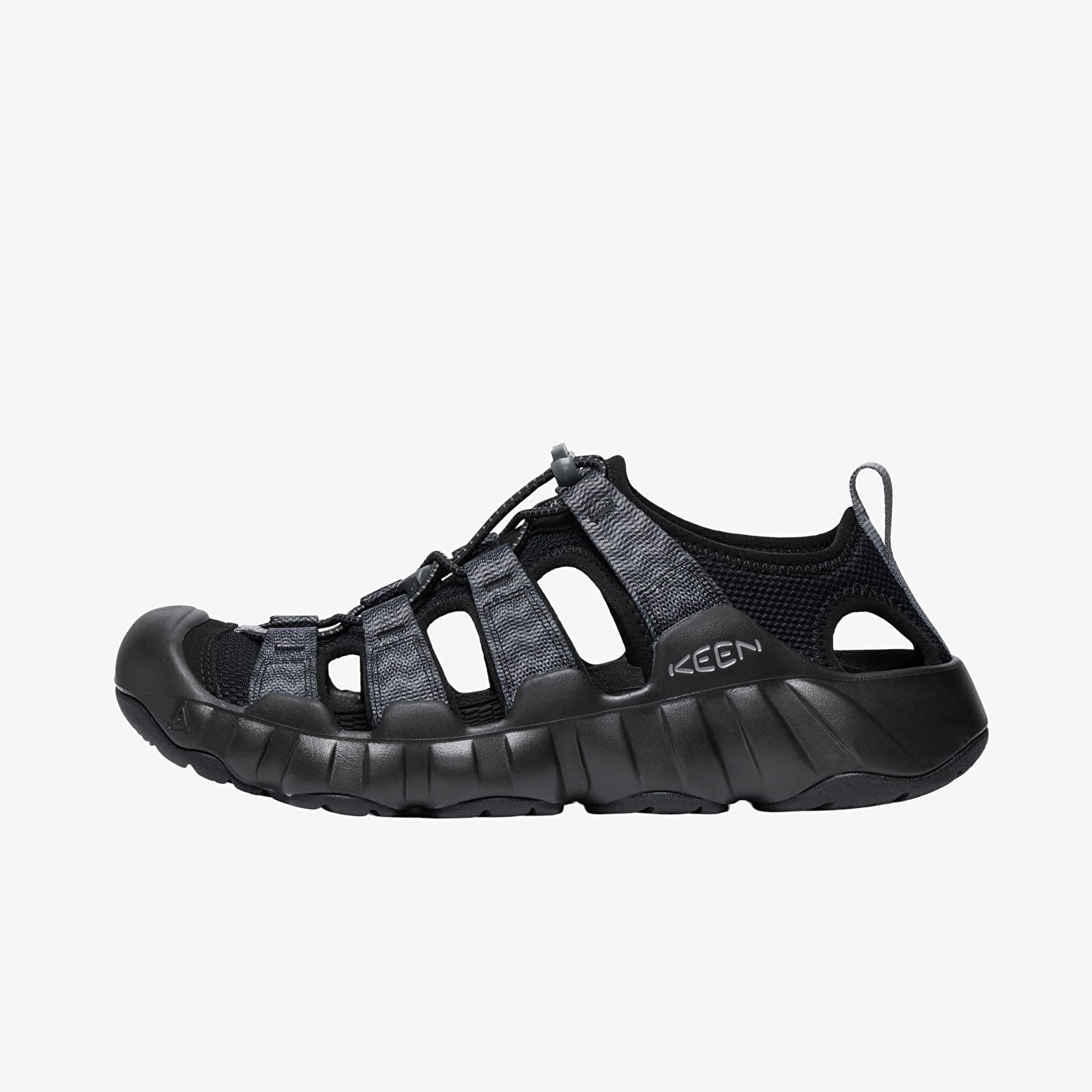 Pánske tenisky a topánky KEEN Hyperport H2 Black/ Steel Grey