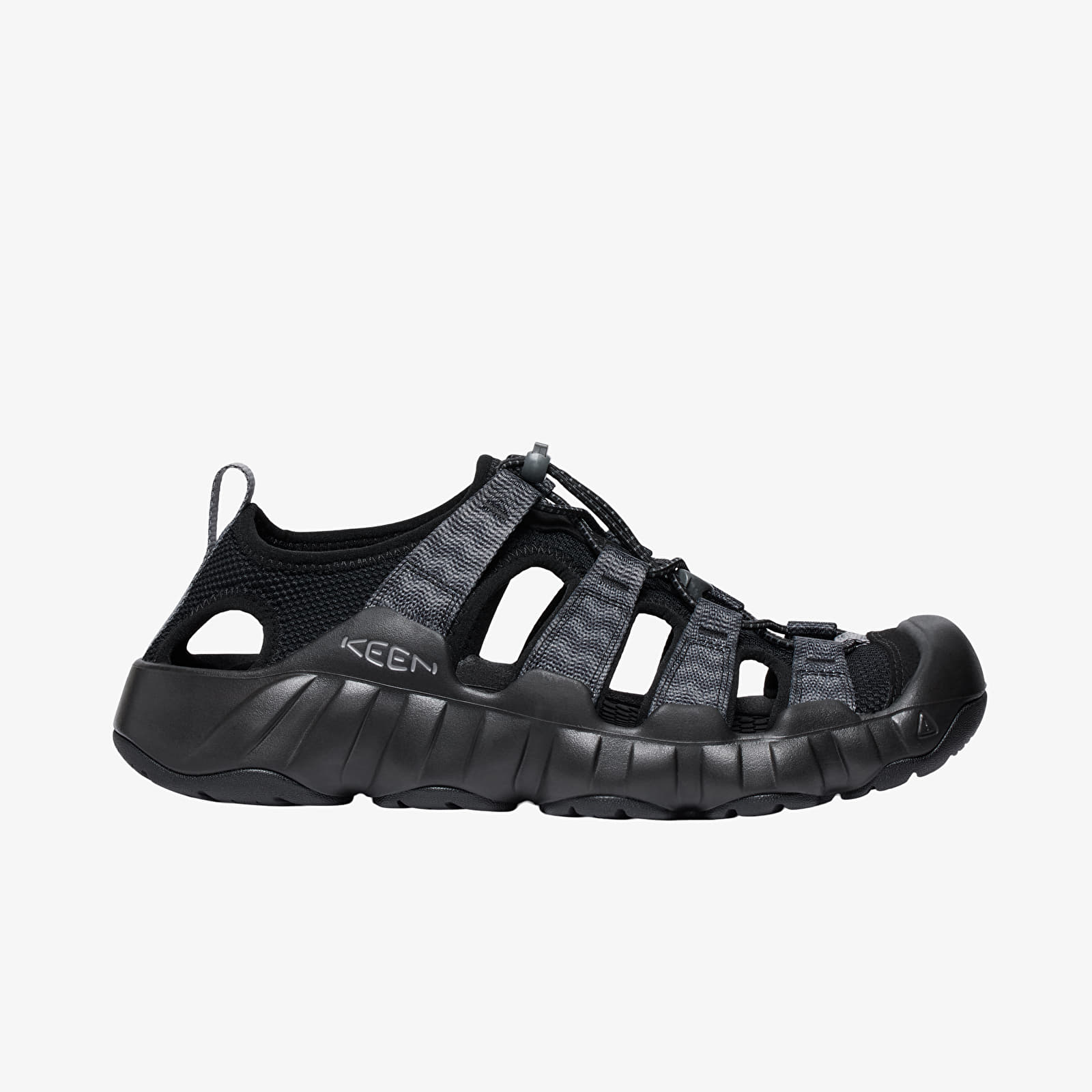 Pánske tenisky a topánky KEEN Hyperport H2 Black/ Steel Grey