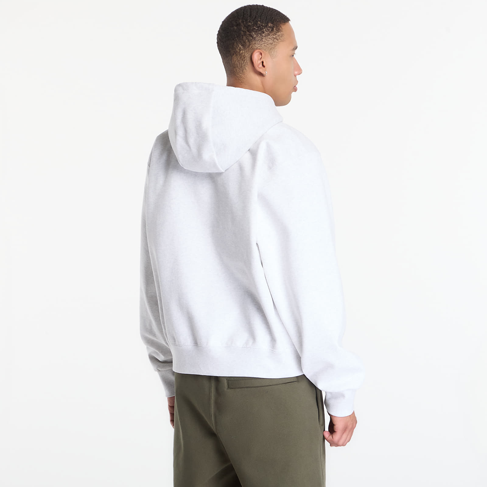 Gensere for menn Nike Men's Fleece Hoodie Birch Heather